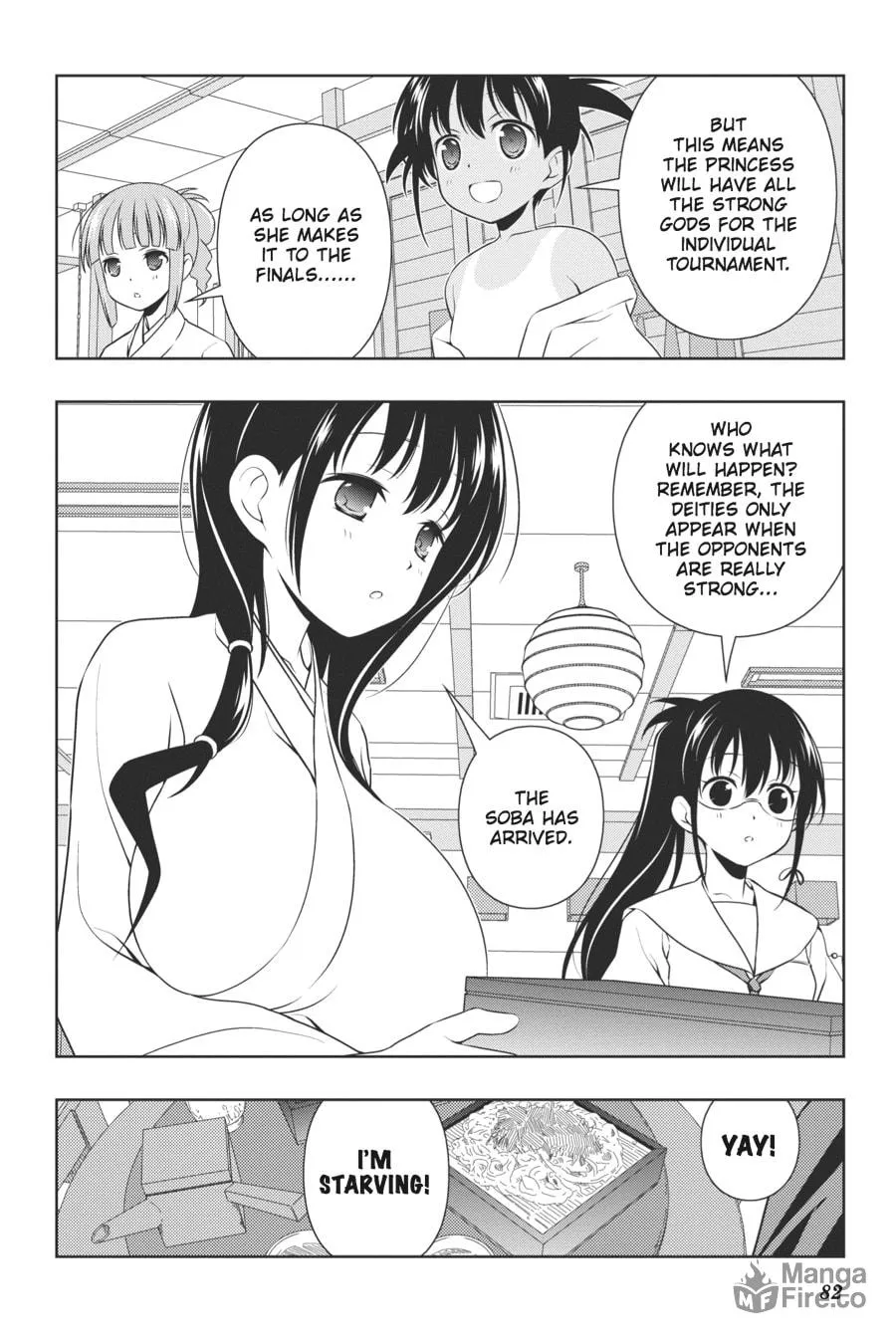Saki Chapter 100 page 10 - 