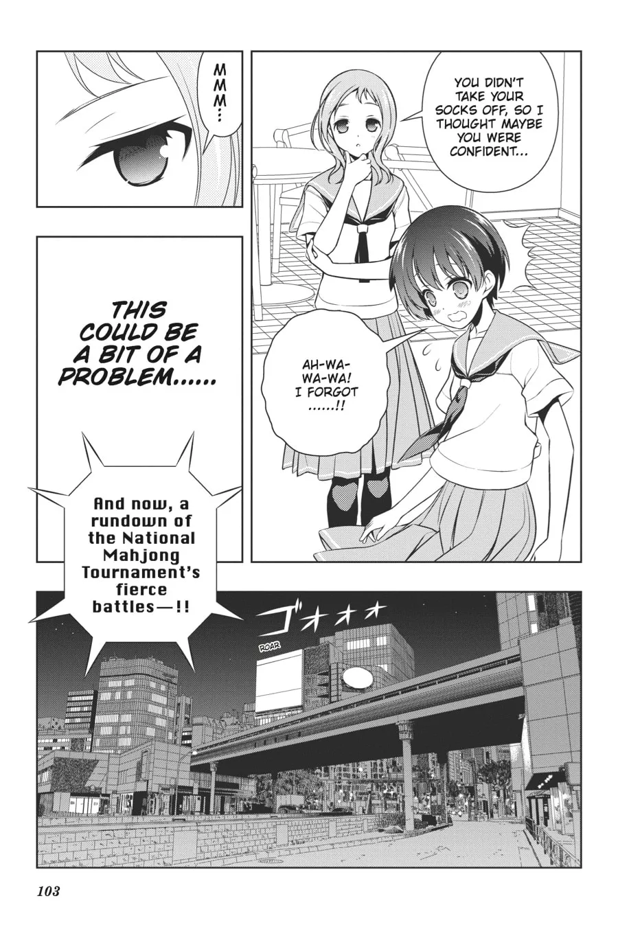 Saki Chapter 101 page 13 - 
