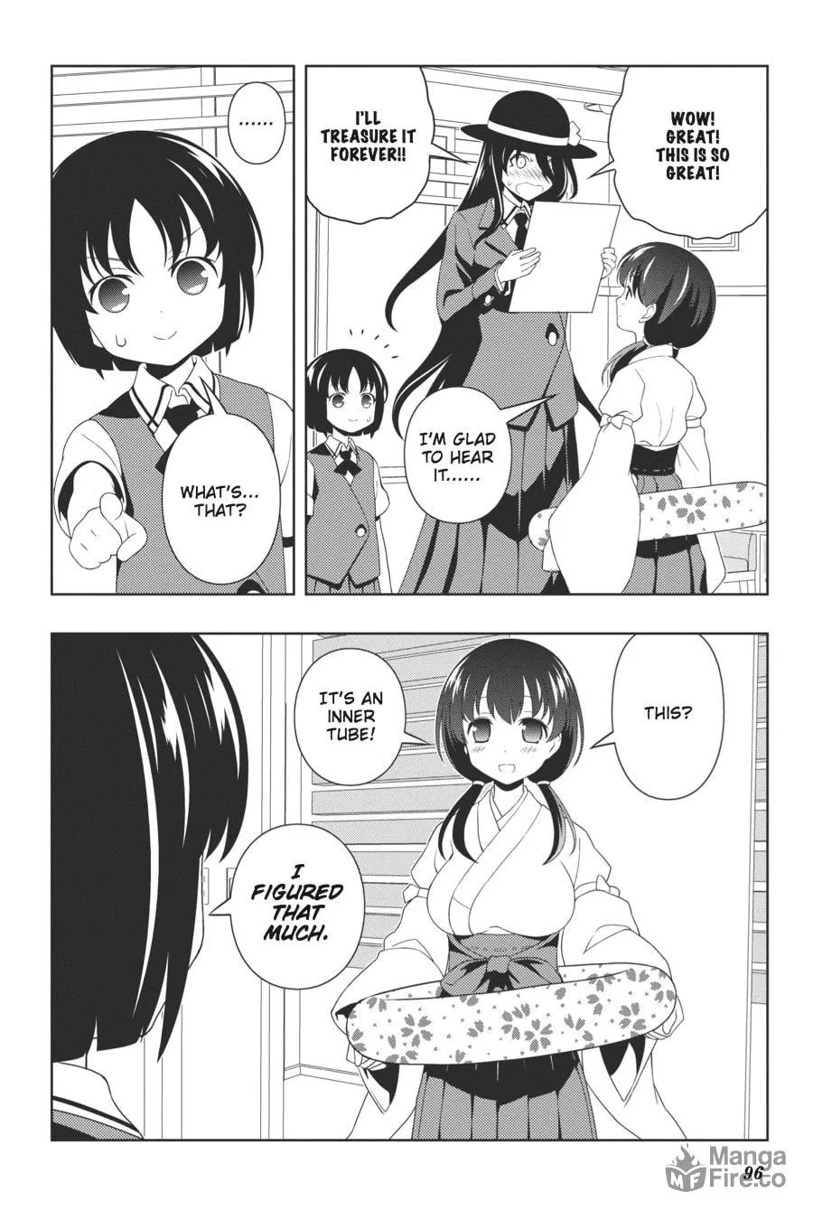 Saki Chapter 101 page 6 - 