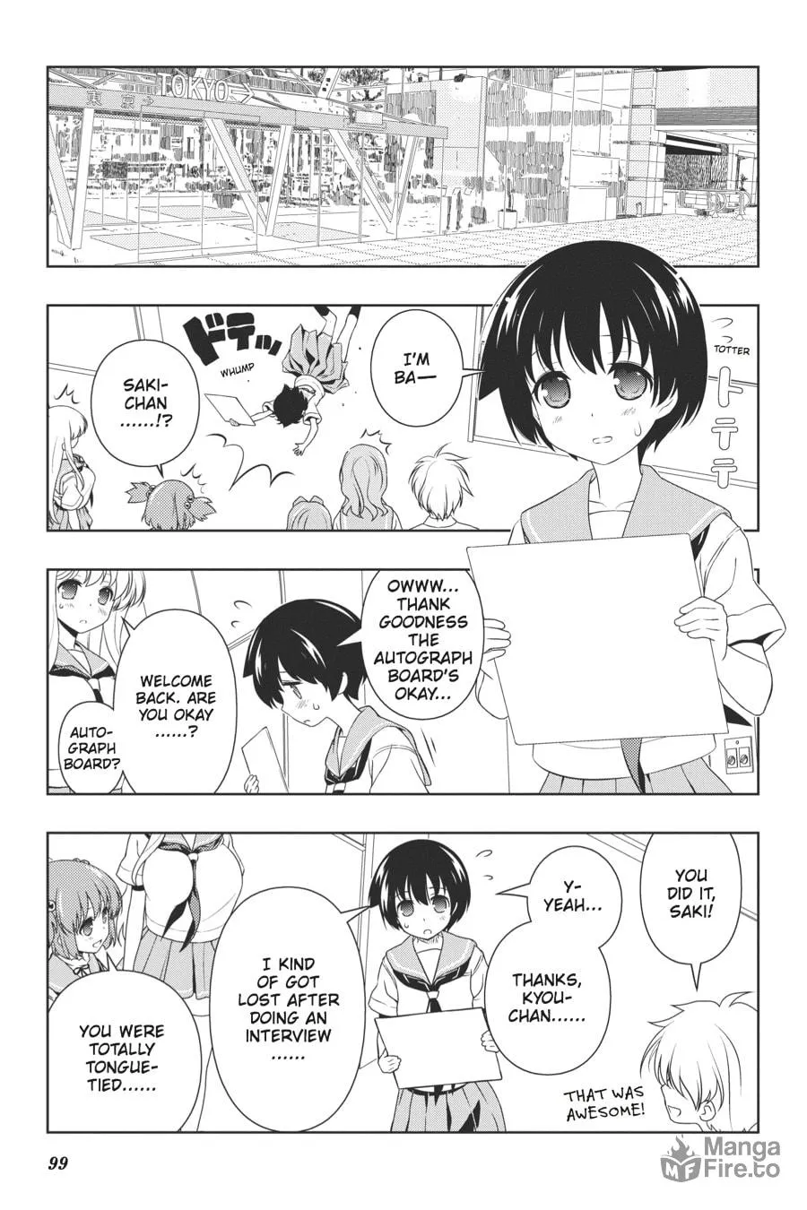 Saki Chapter 101 page 9 - 