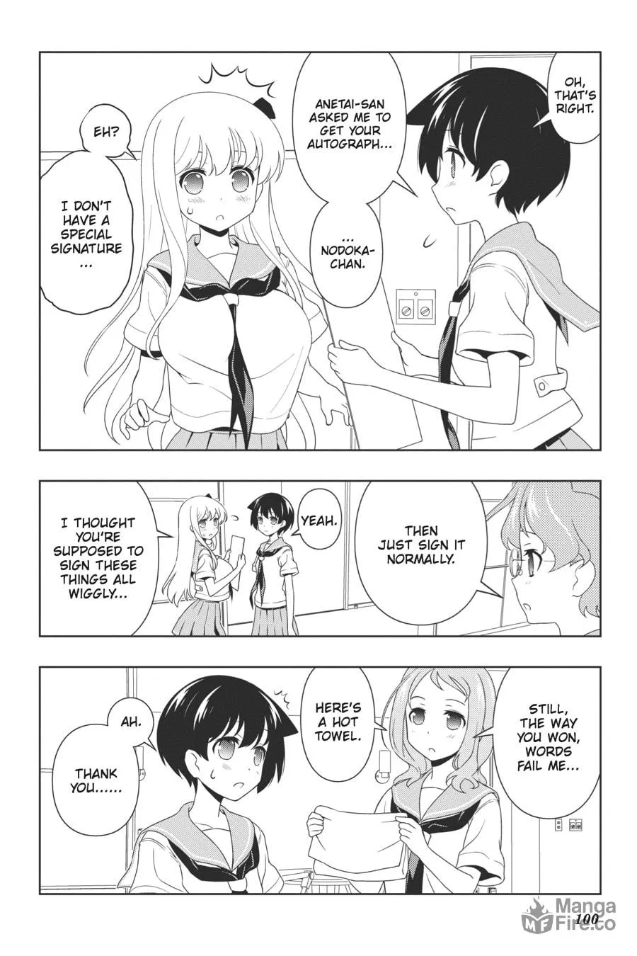 Saki Chapter 101 page 10 - 