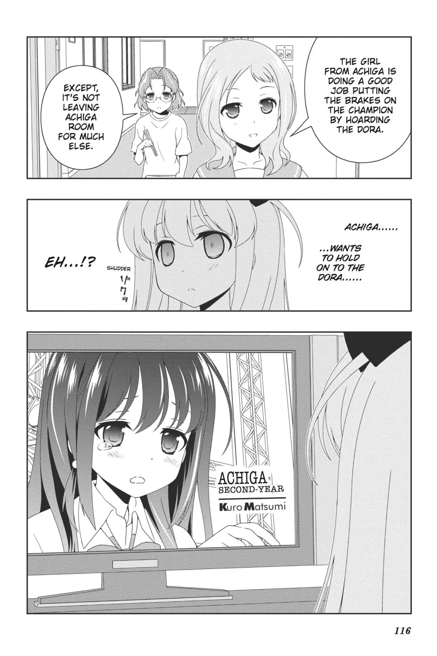 Saki Chapter 102 page 8 - 