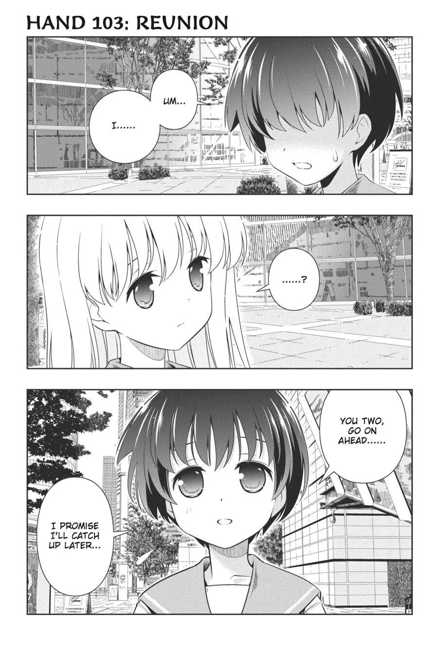 Saki Chapter 103 page 1 - 