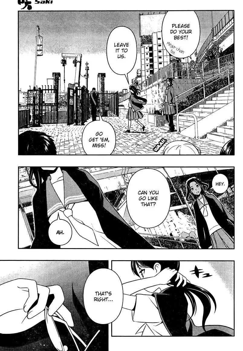 Saki Chapter 105.1 page 14 - 