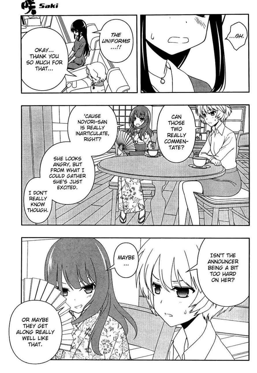 Saki Chapter 105.99 page 6 - 