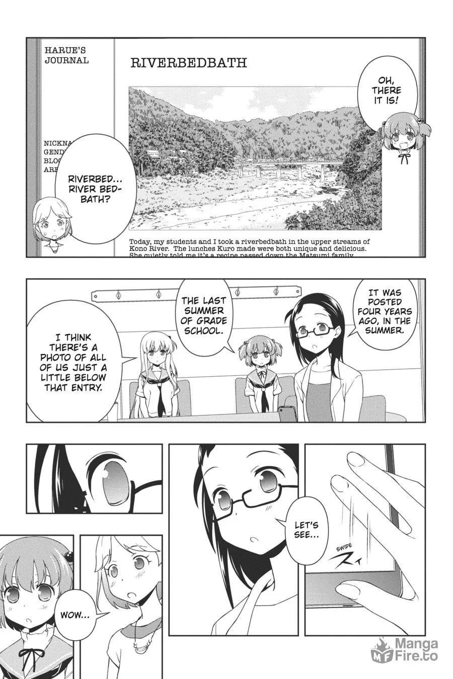Saki Chapter 105 page 3 - 