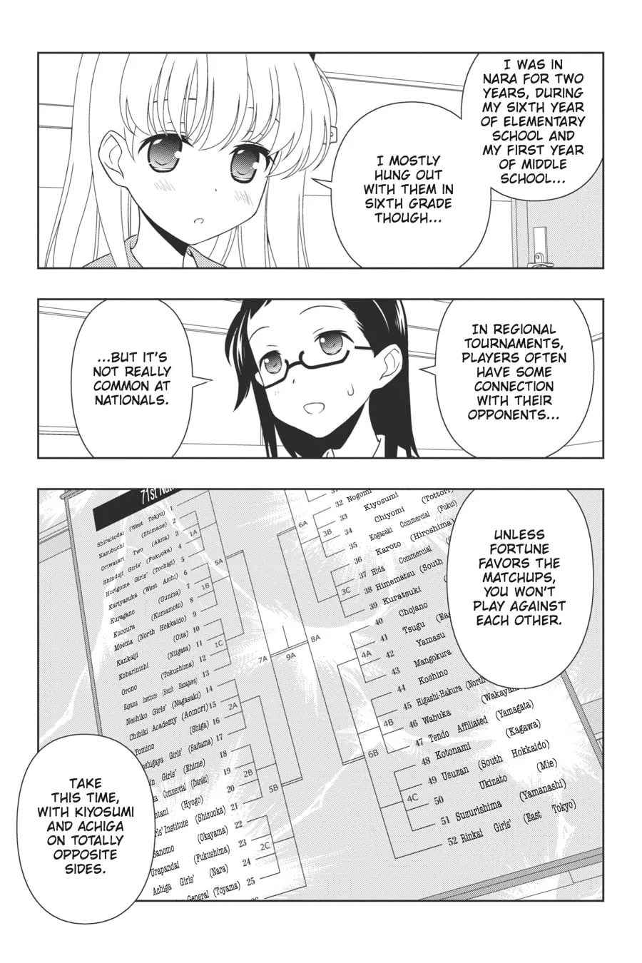 Saki Chapter 105 page 8 - 