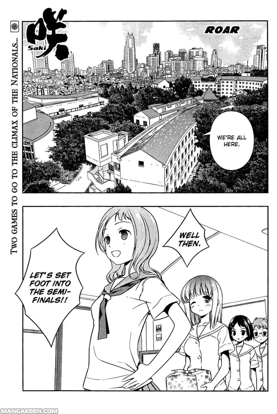 Saki Chapter 106.1 page 1 - 