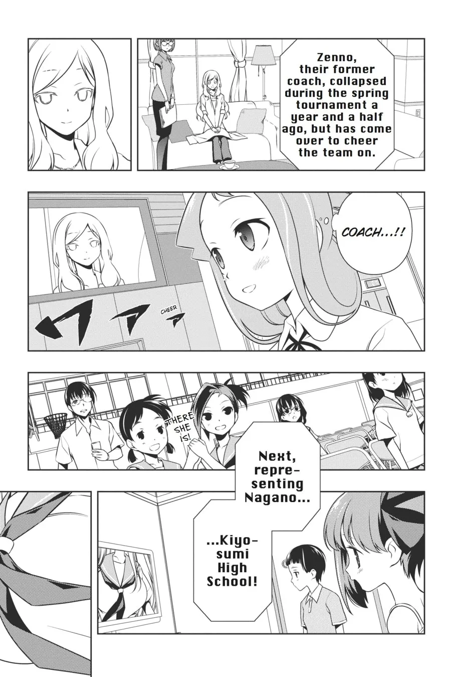 Saki Chapter 106 page 8 - 