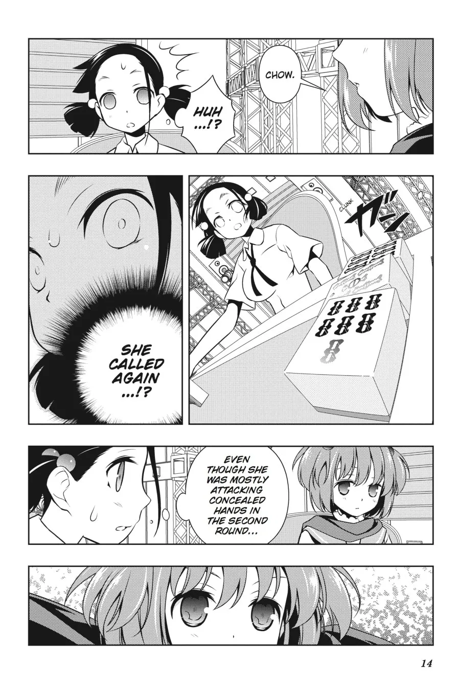 Saki Chapter 107 page 13 - 