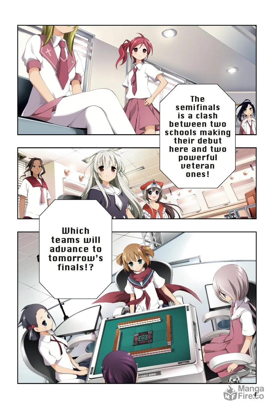 Saki Chapter 107 page 3 - 