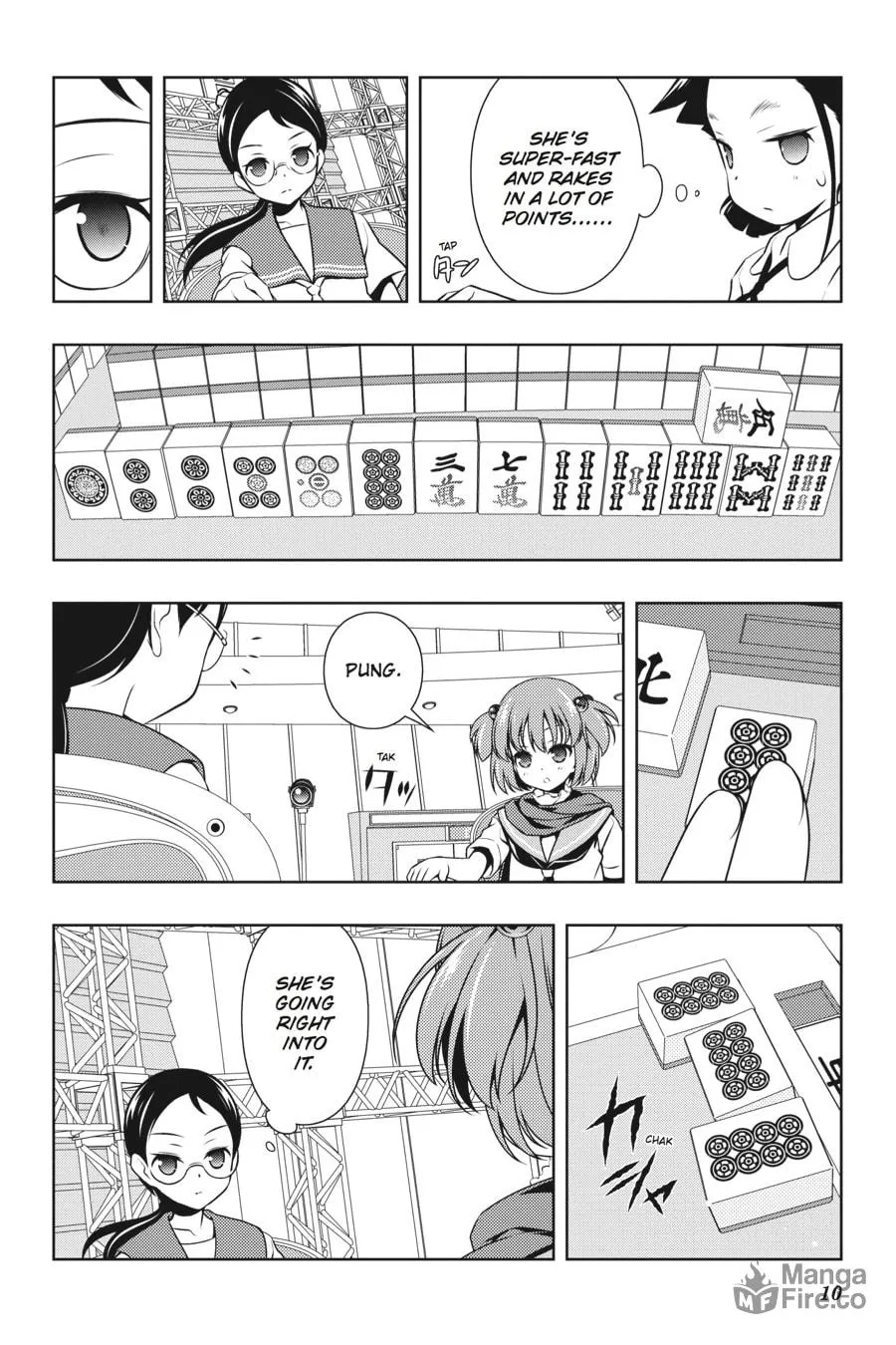 Saki Chapter 107 page 9 - 