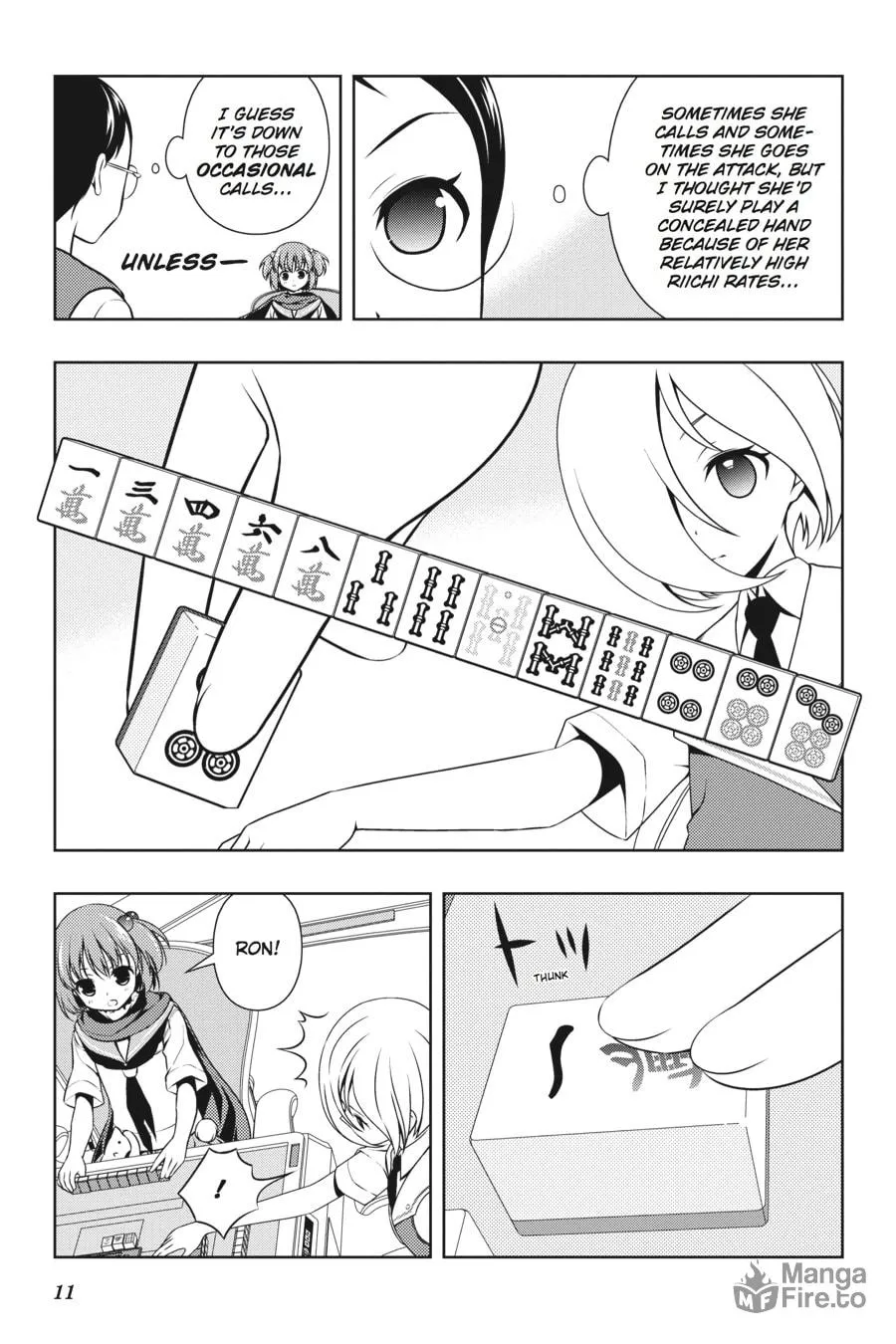 Saki Chapter 107 page 10 - 