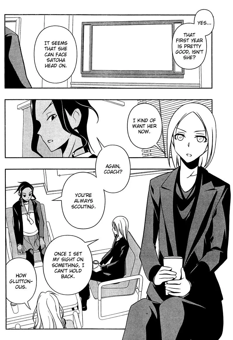 Saki Chapter 108.1 page 12 - 