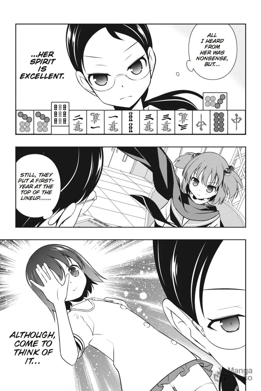 Saki Chapter 108 page 3 - 