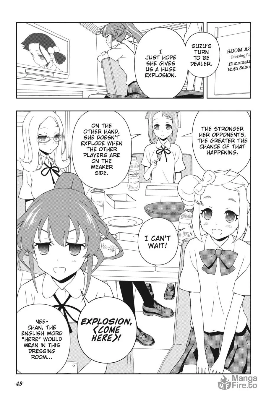 Saki Chapter 109 page 12 - 