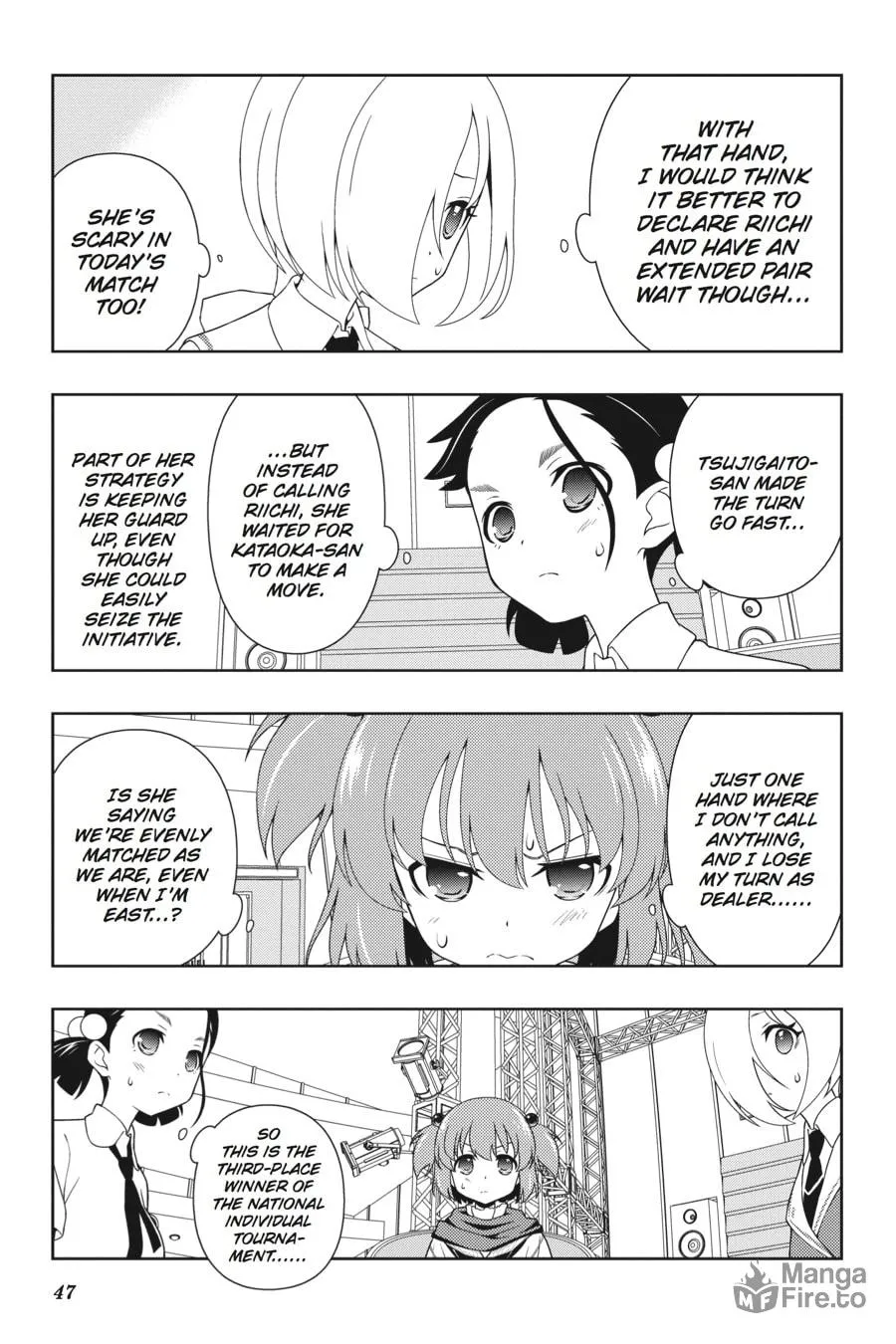Saki Chapter 109 page 10 - 