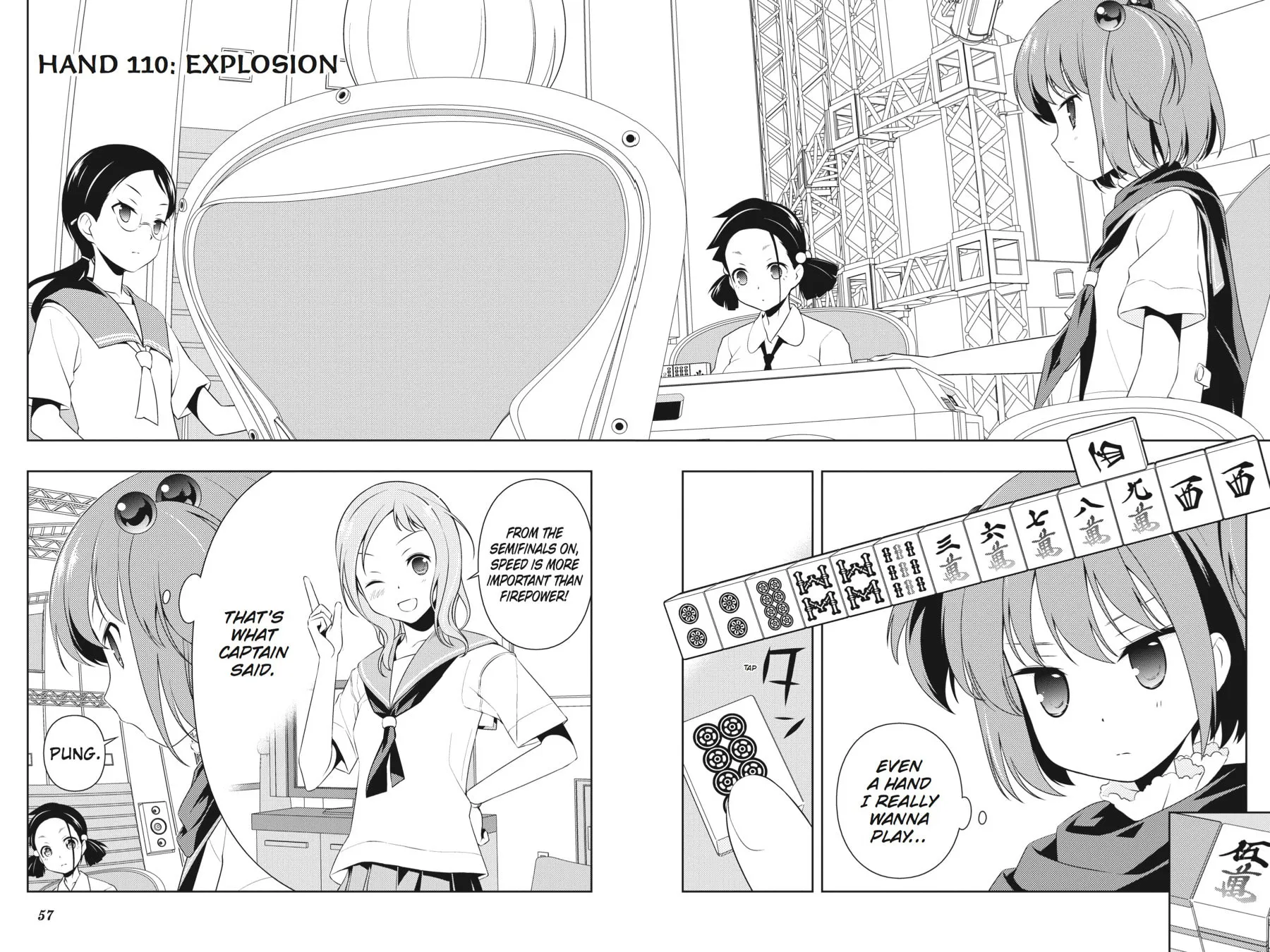 Saki Chapter 110 page 2 - 