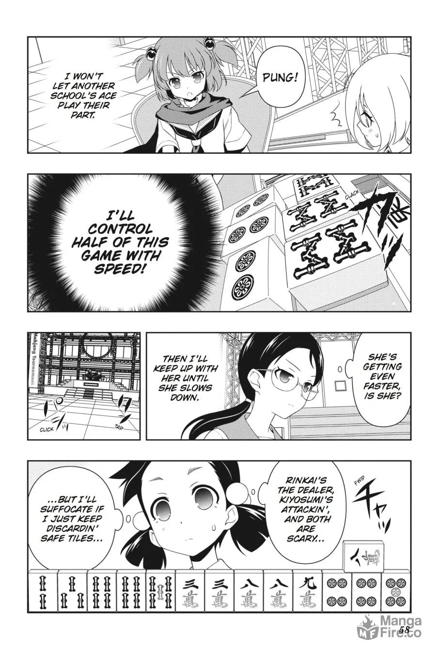 Saki Chapter 110 page 3 - 