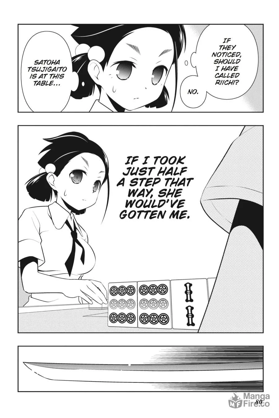Saki Chapter 111 page 12 - 