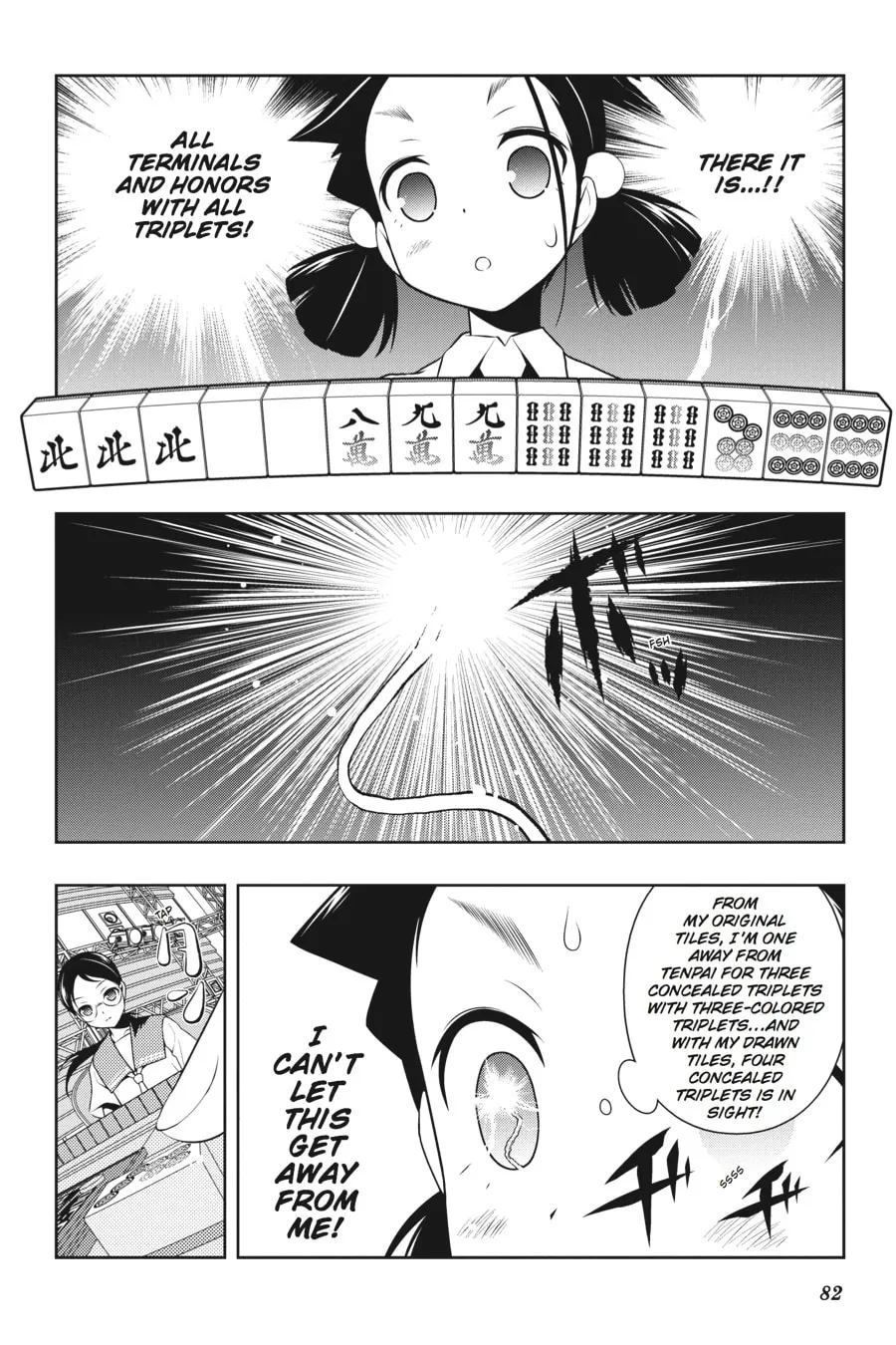 Saki Chapter 111 page 14 - 