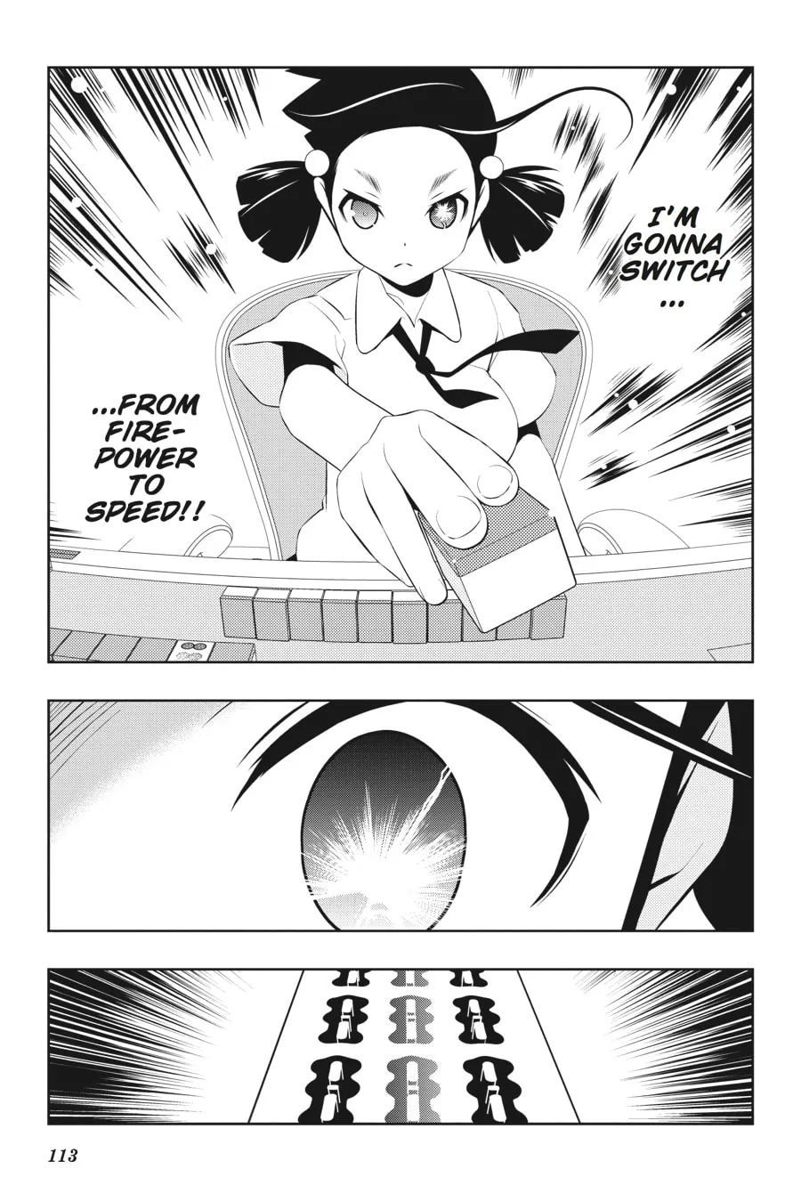 Saki Chapter 113 page 11 - 