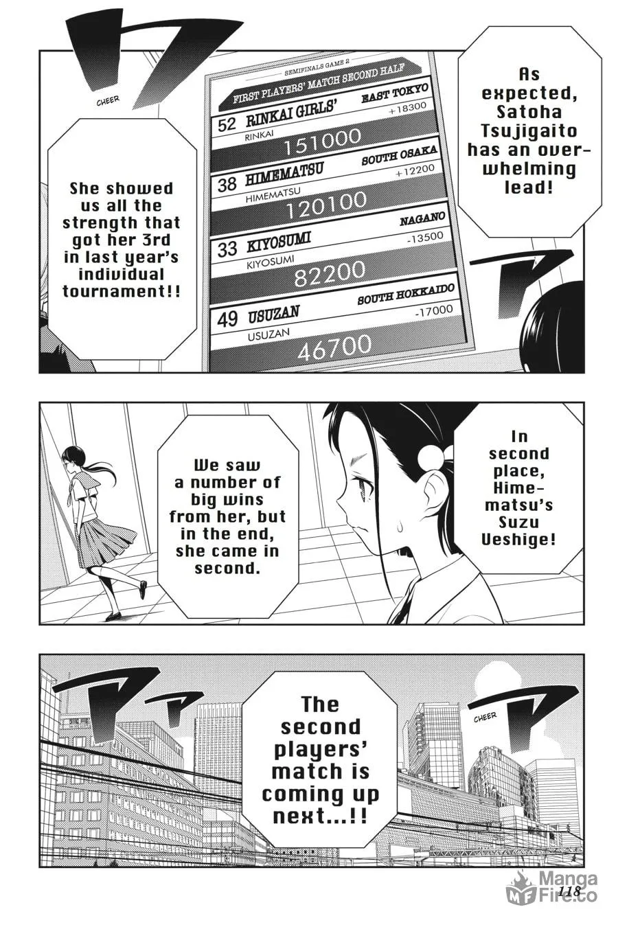 Saki Chapter 113 page 15 - 