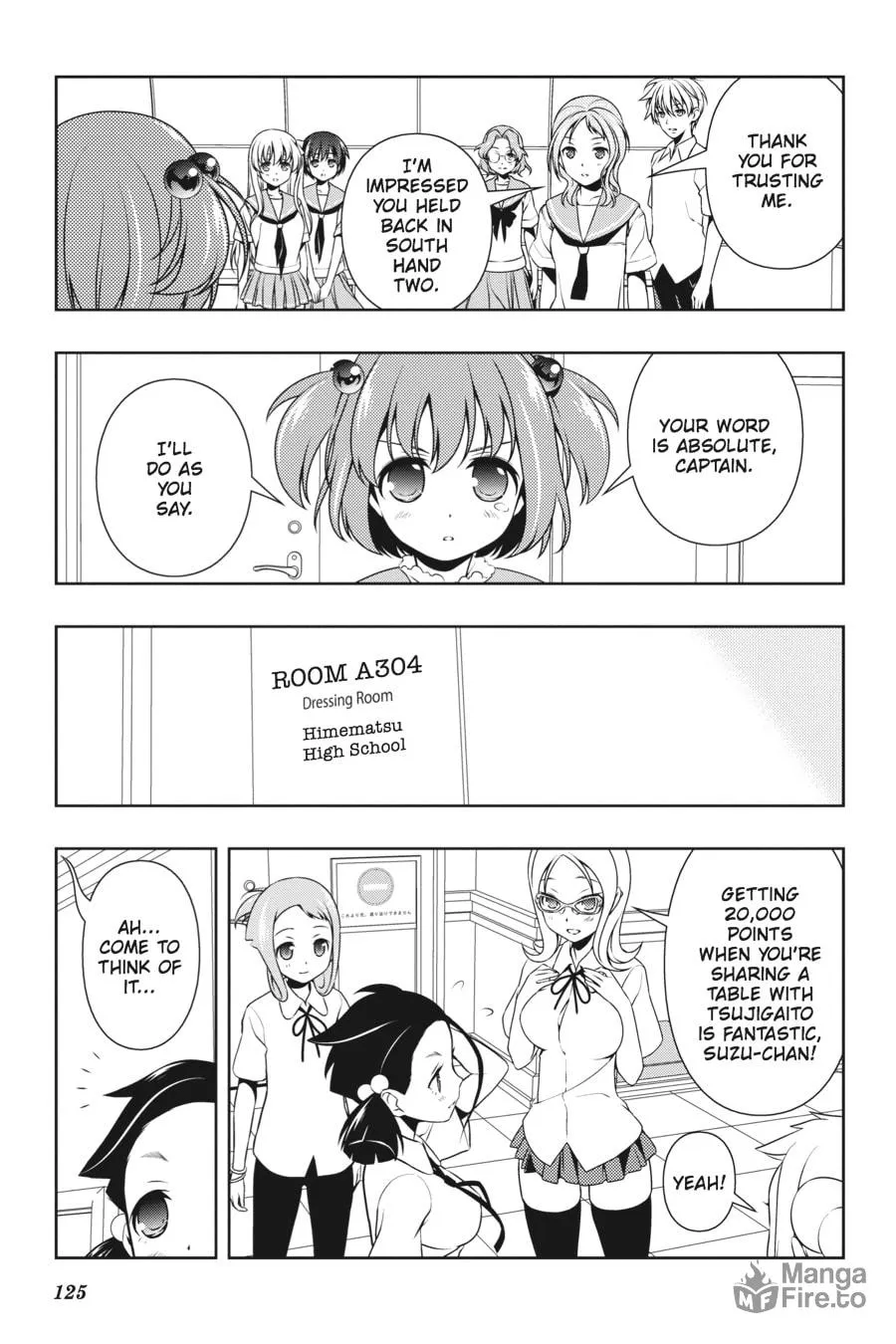 Saki Chapter 114 page 5 - 