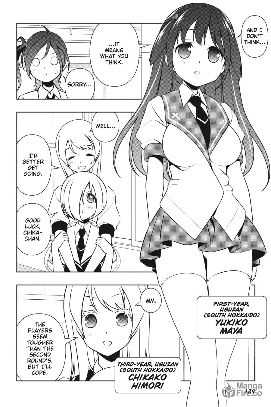Saki Chapter 114 page 10 - 