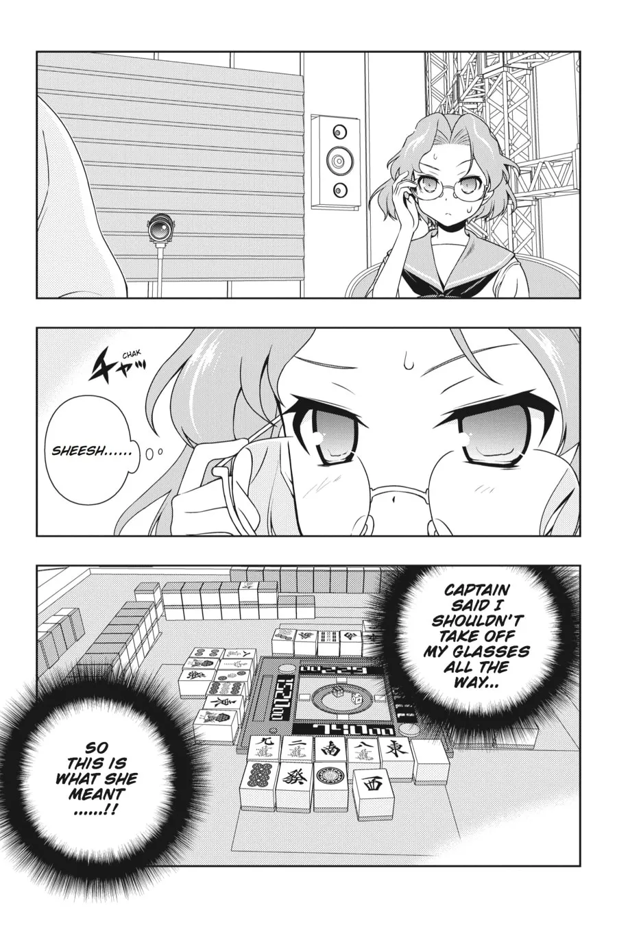 Saki Chapter 117 page 1 - 