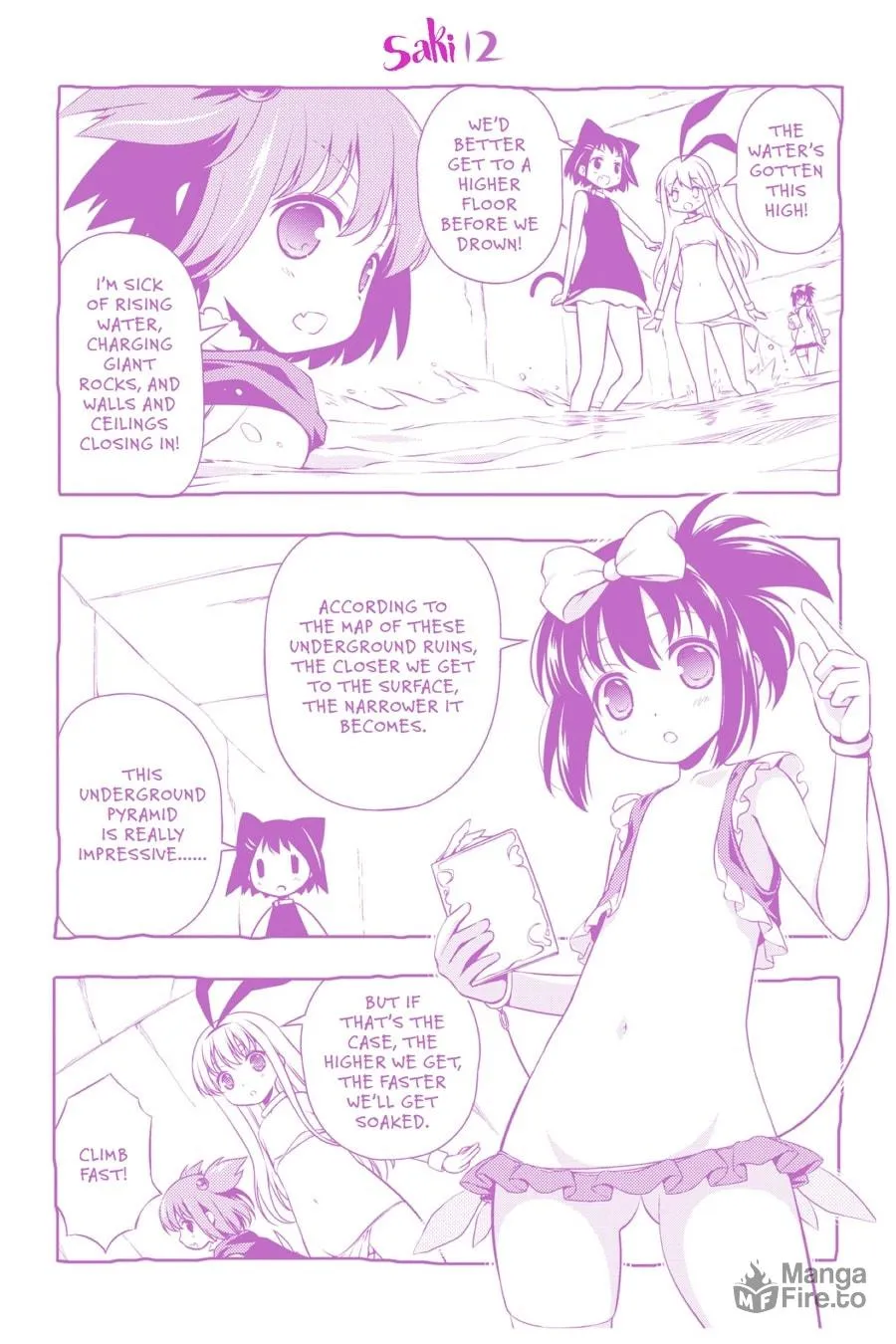 Saki Chapter 118 page 18 - 