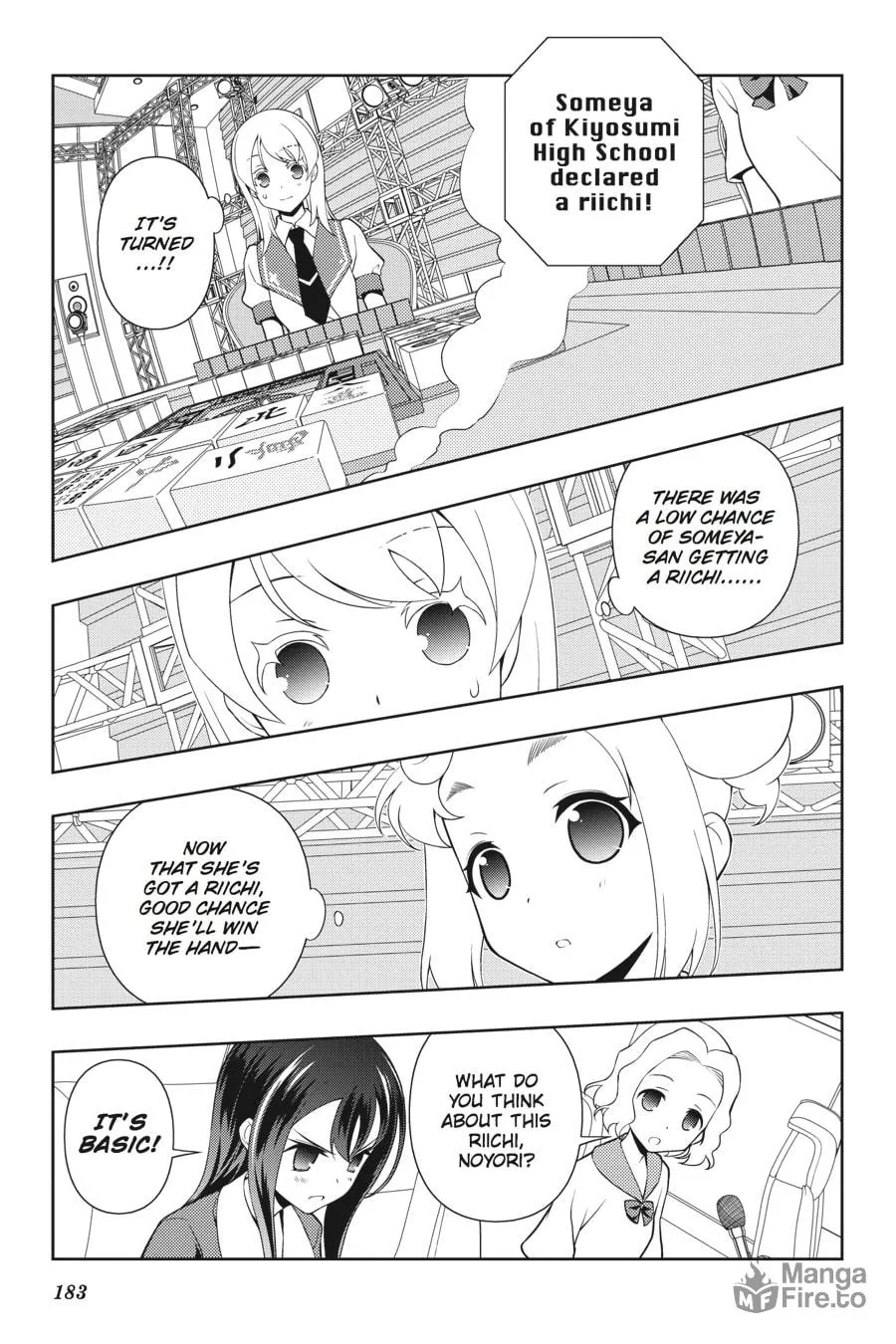 Saki Chapter 118 page 3 - 