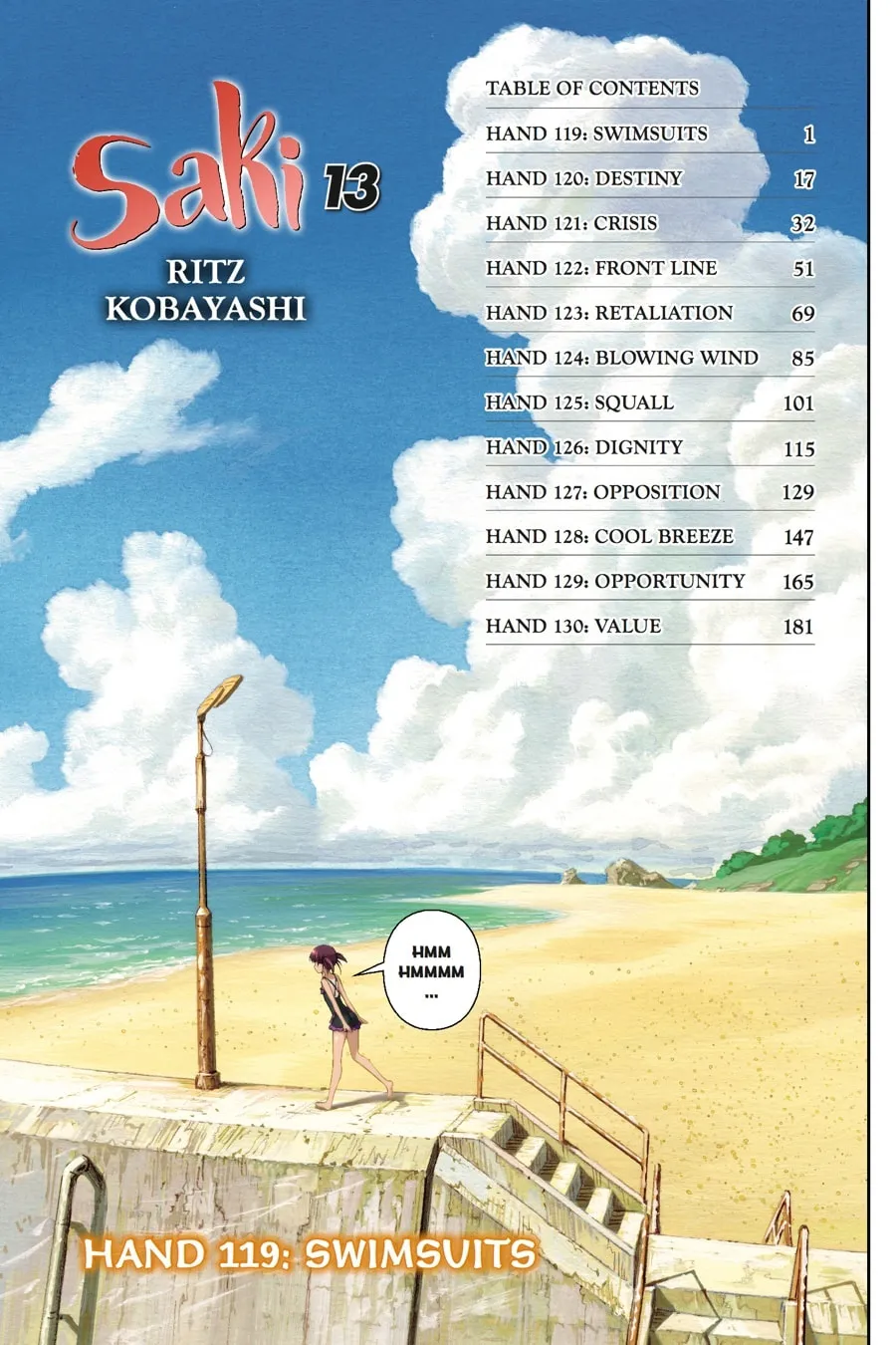 Saki Chapter 119 page 1 - 