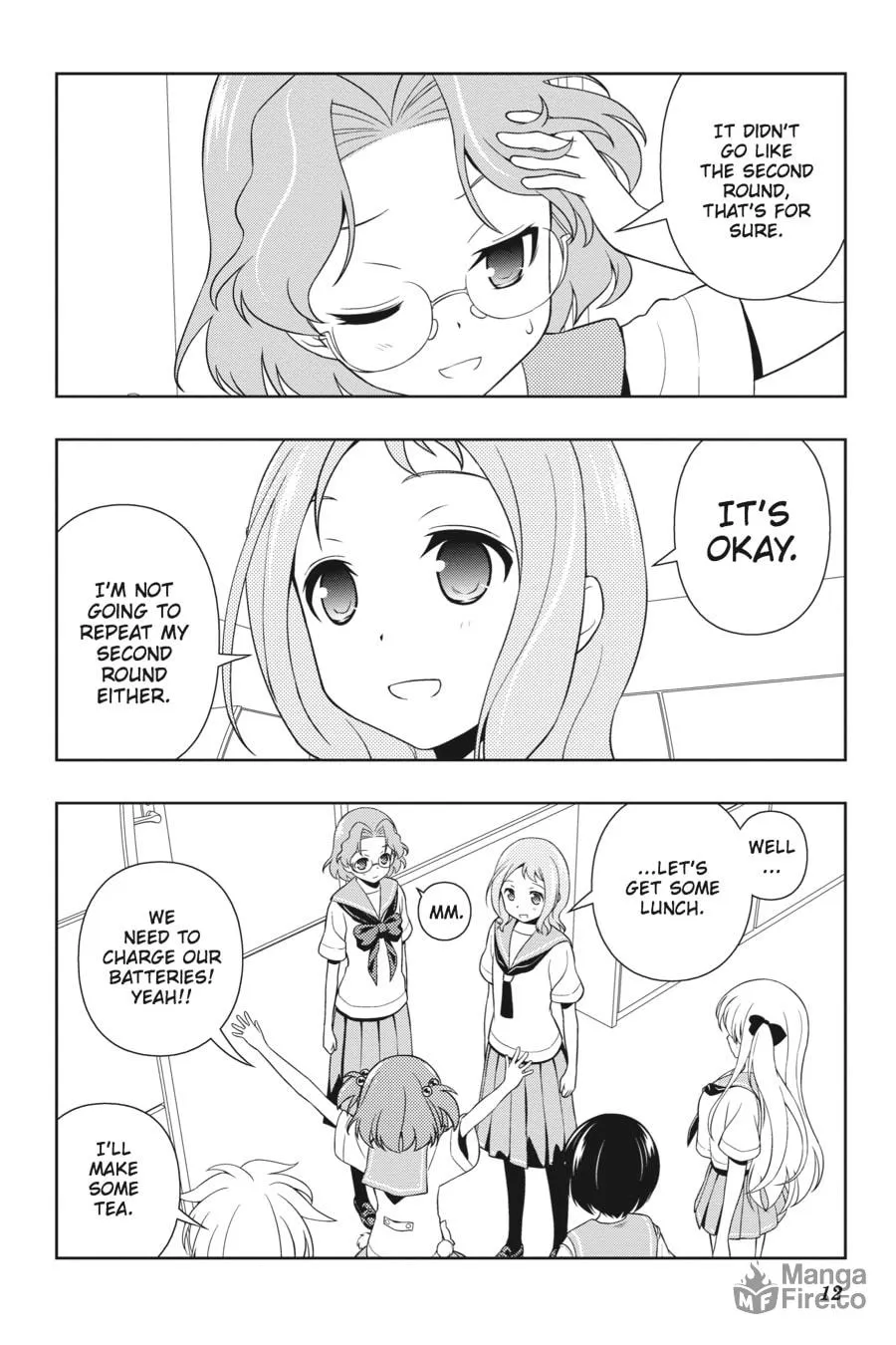 Saki Chapter 119 page 12 - 