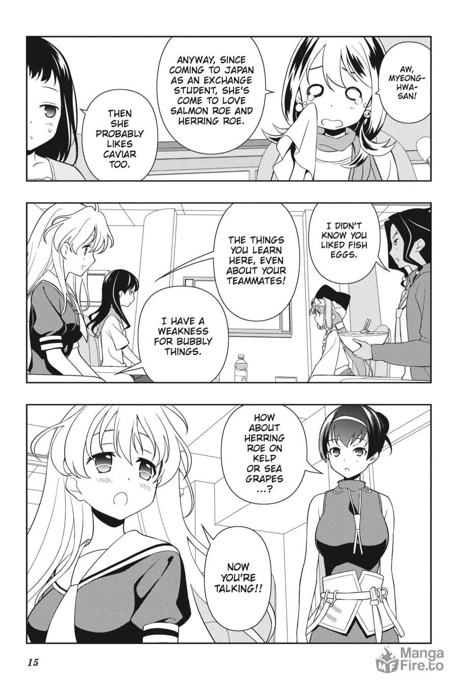 Saki Chapter 119 page 15 - 