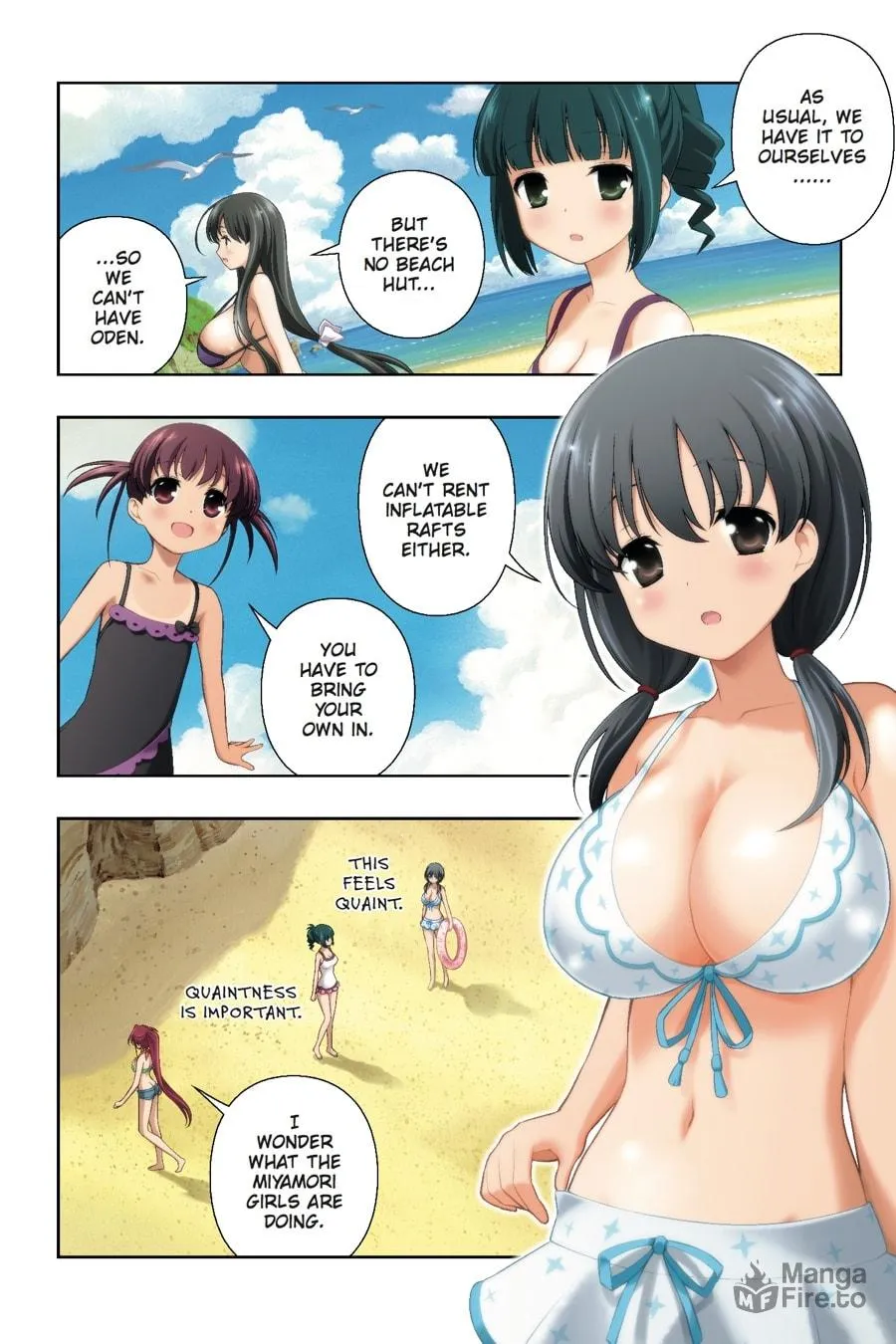 Saki Chapter 119 page 3 - 