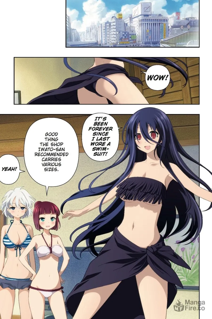 Saki Chapter 119 page 6 - 