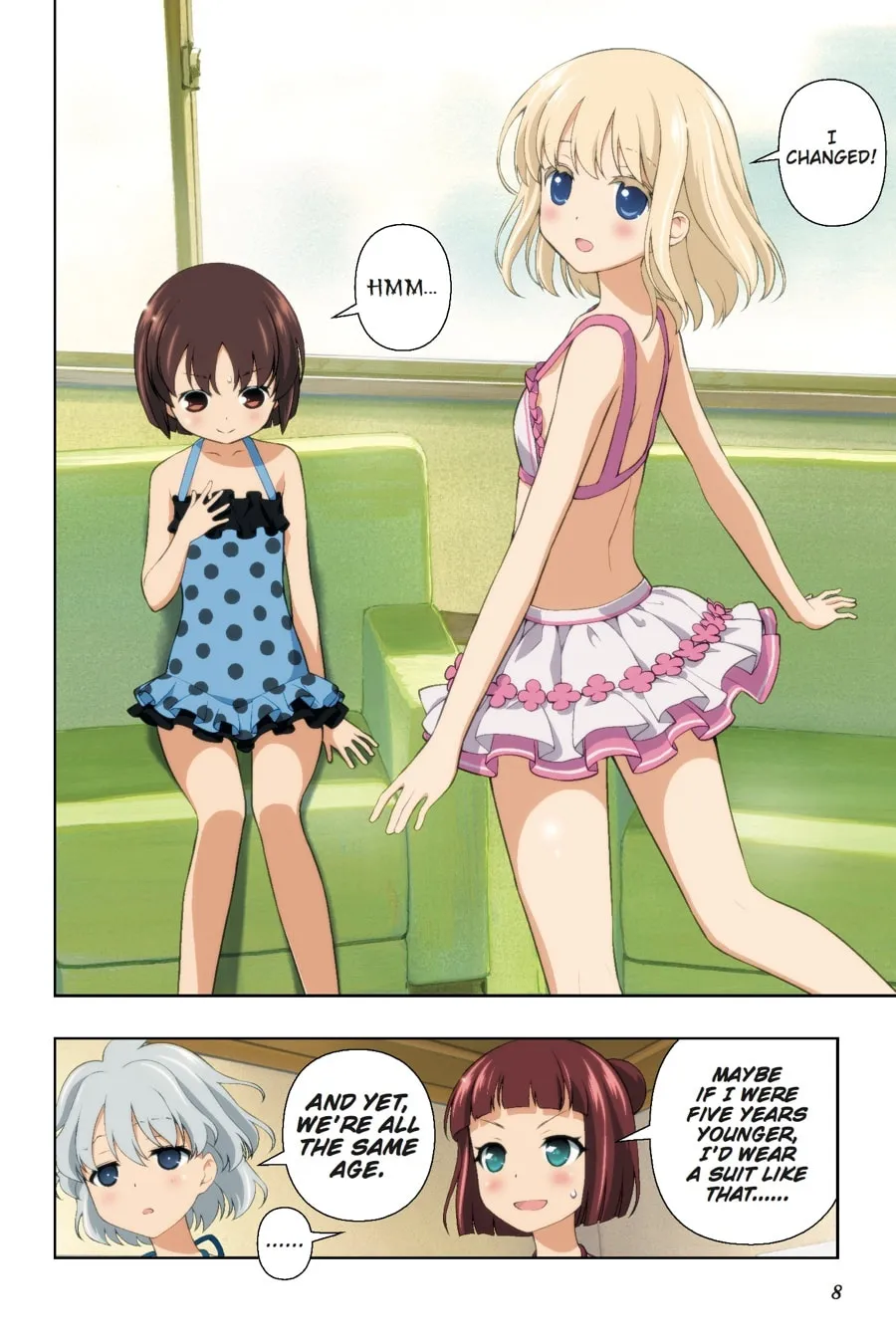 Saki Chapter 119 page 7 - 