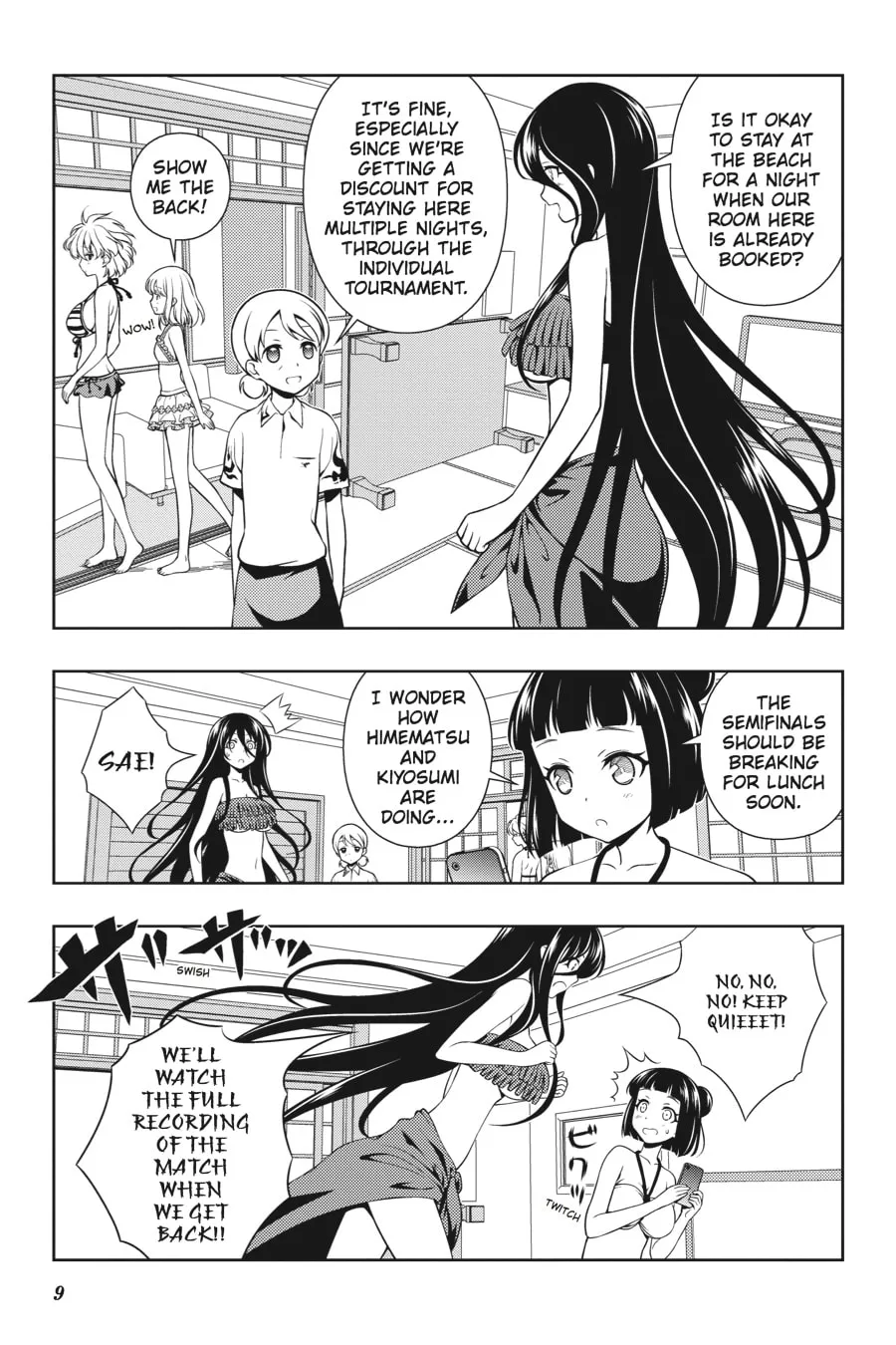 Saki Chapter 119 page 8 - 