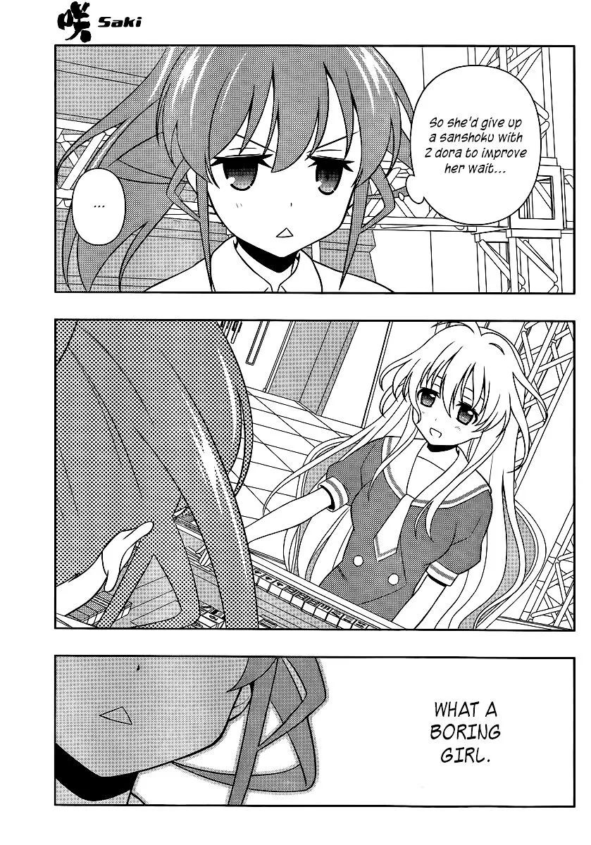 Saki Chapter 121.1 page 10 - 
