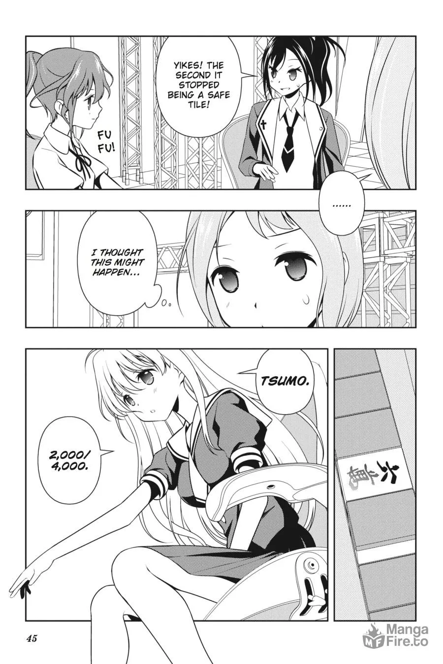 Saki Chapter 121 page 12 - 