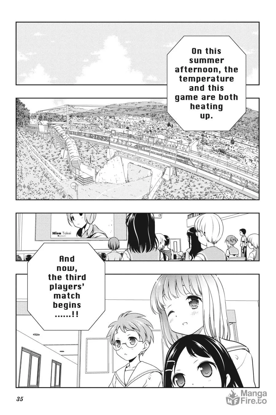 Saki Chapter 121 page 3 - 