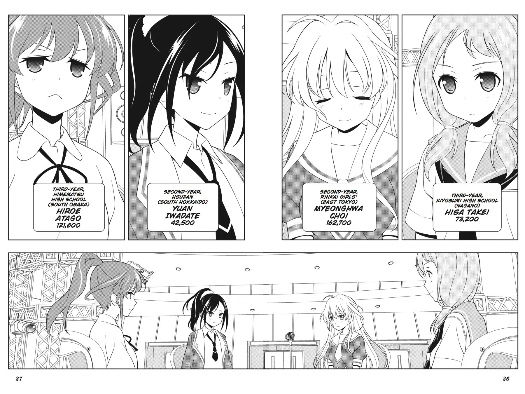 Saki Chapter 121 page 4 - 