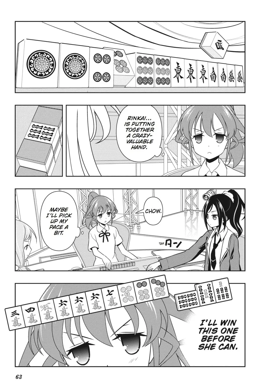 Saki Chapter 122 page 13 - 