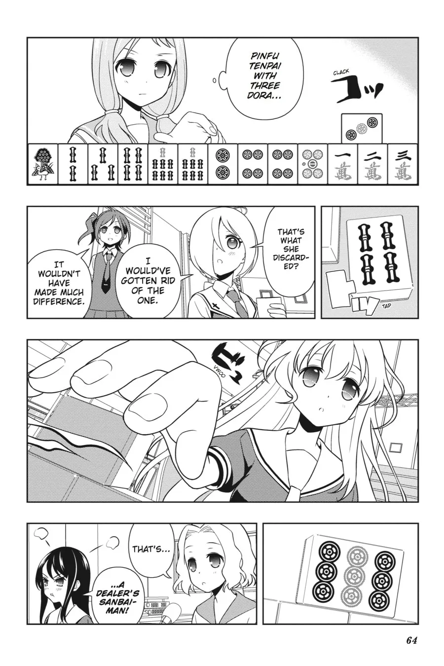 Saki Chapter 122 page 14 - 