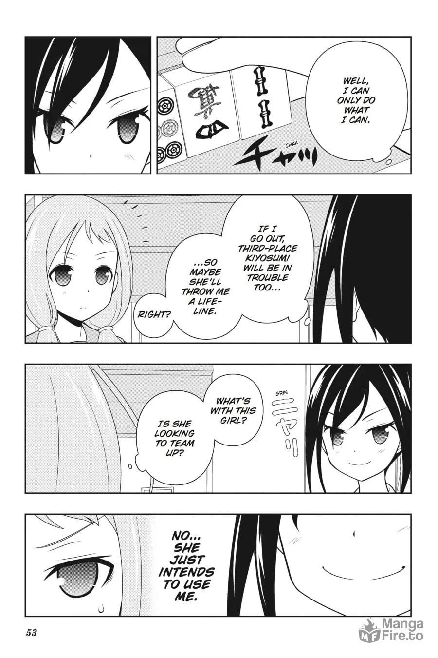 Saki Chapter 122 page 3 - 