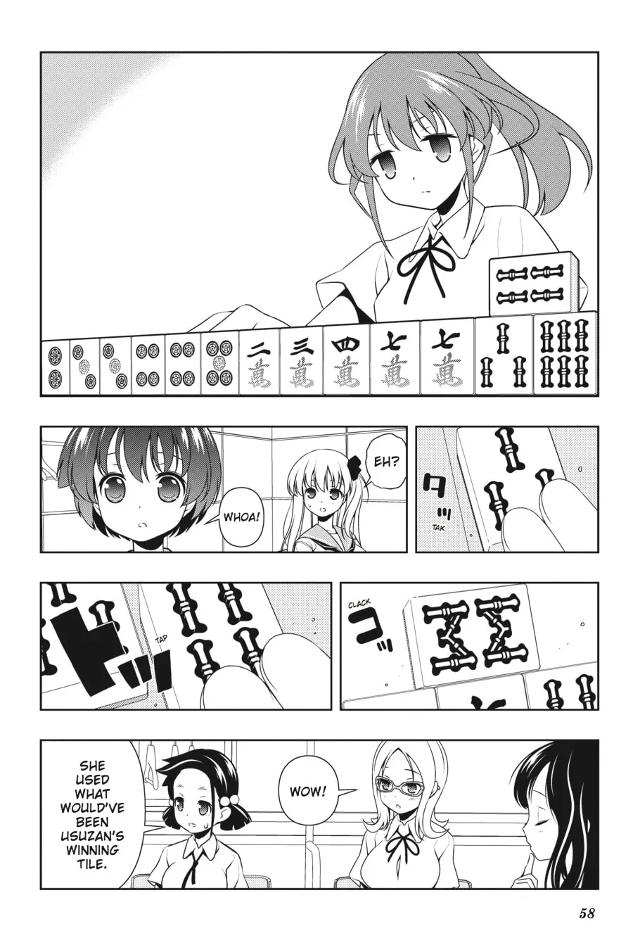 Saki Chapter 122 page 8 - 