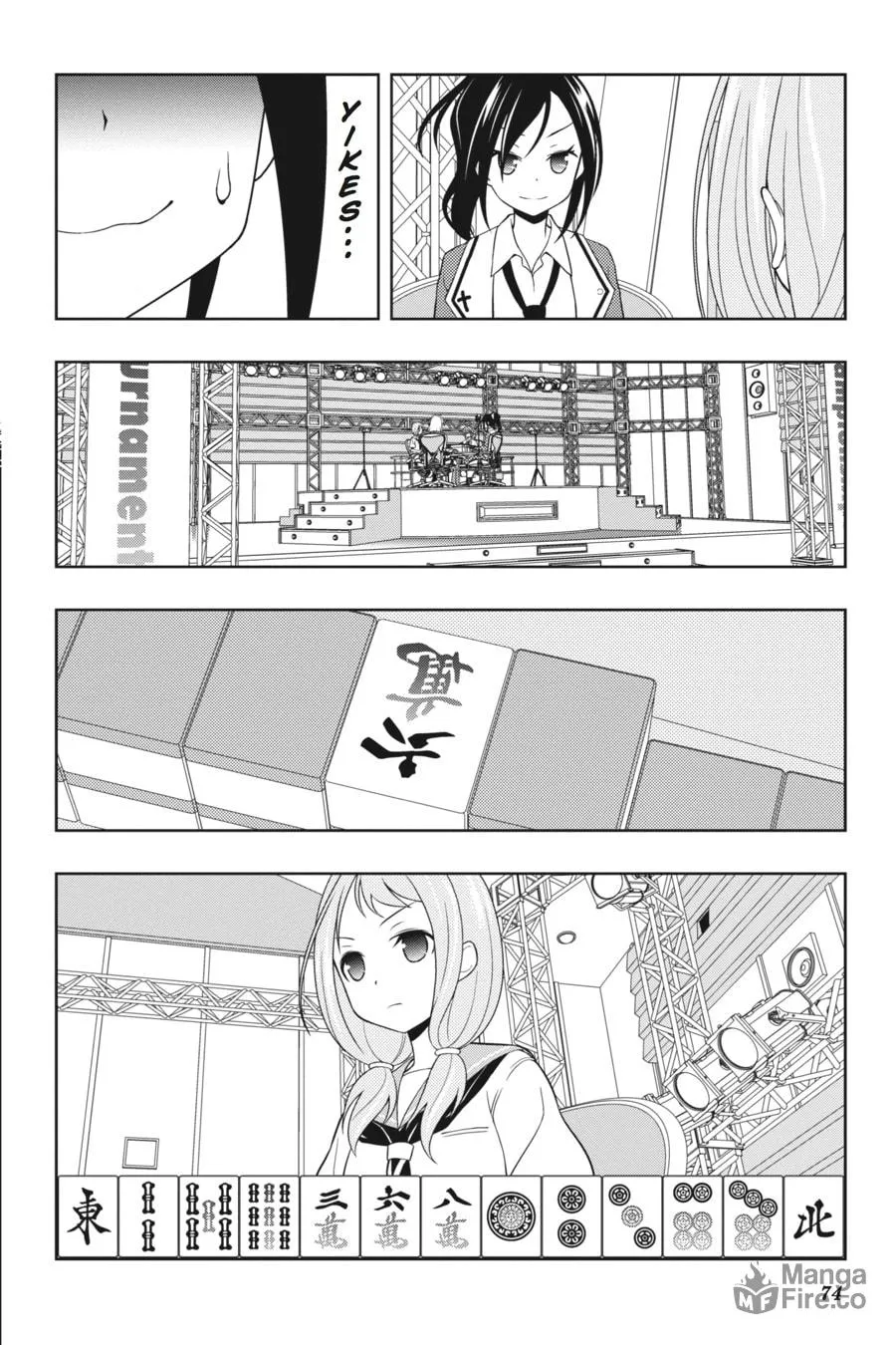 Saki Chapter 123 page 6 - 