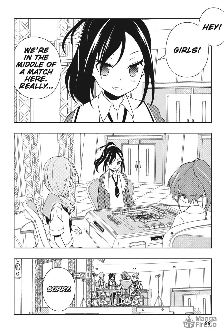 Saki Chapter 124 page 12 - 