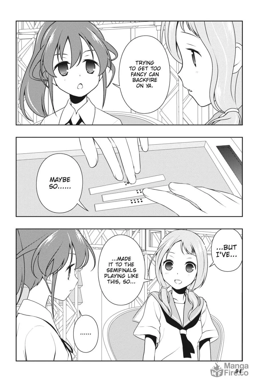 Saki Chapter 124 page 10 - 